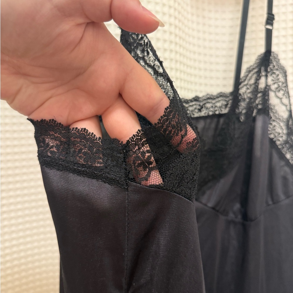 Vintage Blair Lace Trim Chemise - XL - Picture 7 of 10